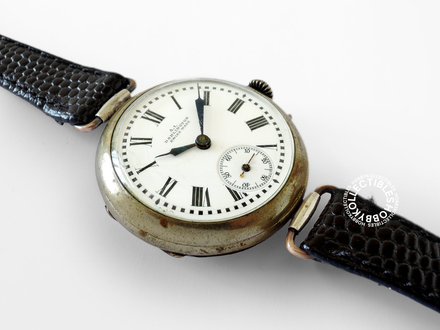 Swiss Antique A.1. Darlington Cylinder Wristwatch