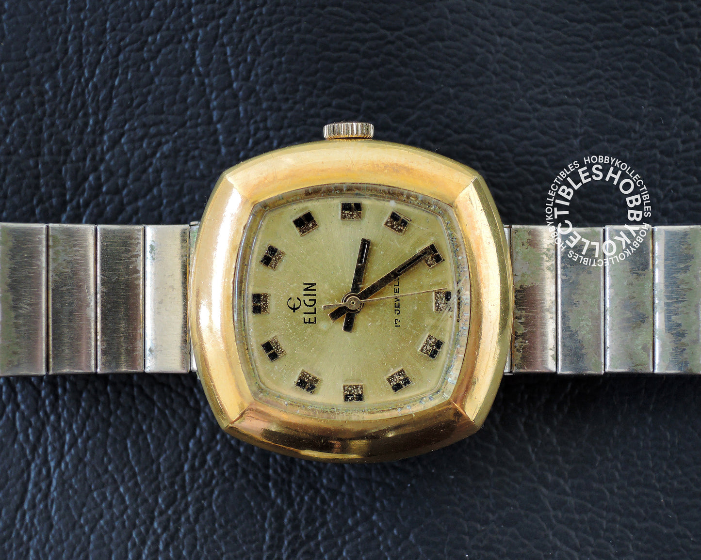 Lot(B) of 5 Wrist Watch Elgin Ingersoll Marvin Westclox for Project/Repair 4 Run