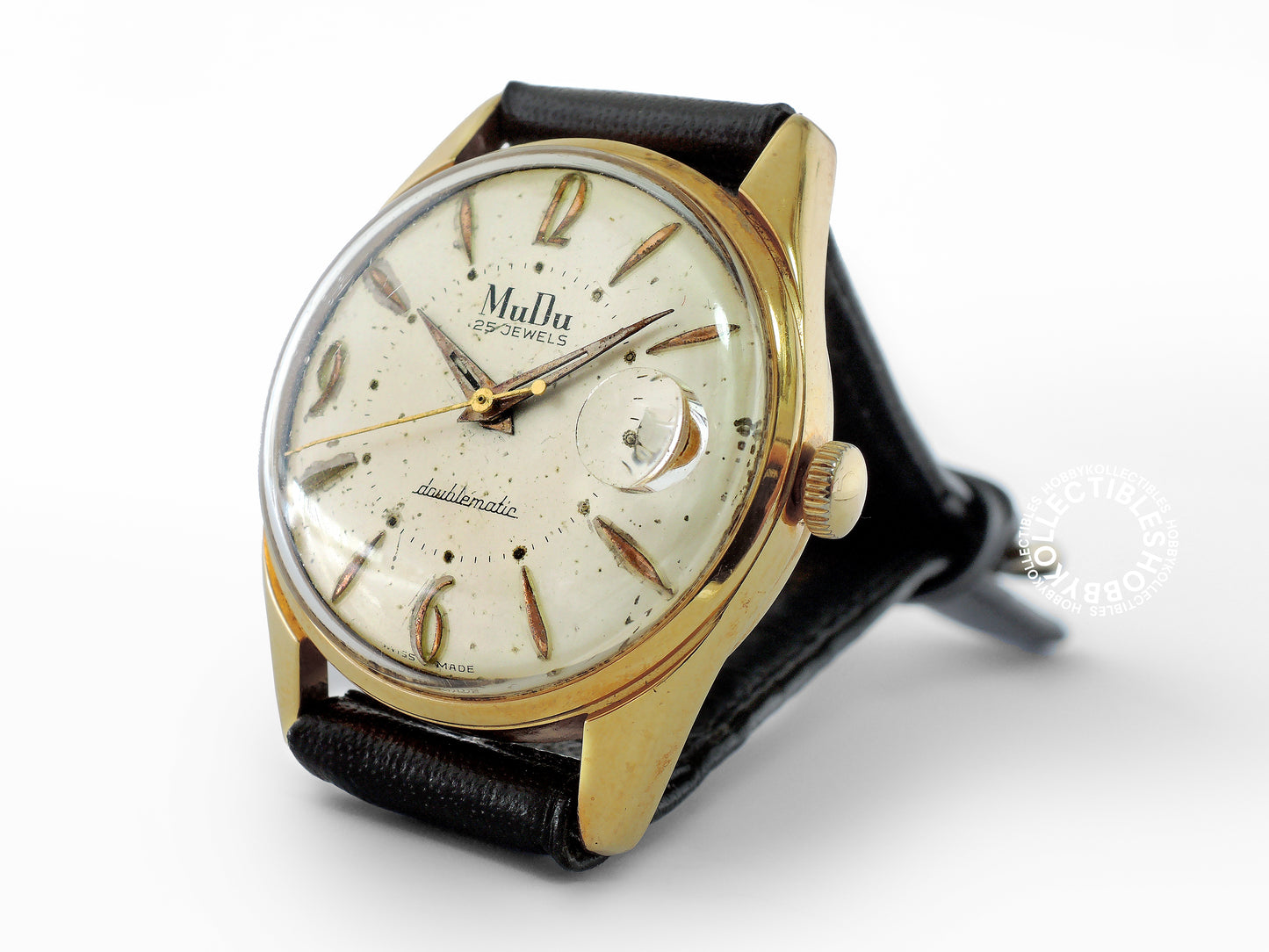 Lot(C) of 2 Vintage Wrist Watch Accurist & Mudu NEED SERVICE