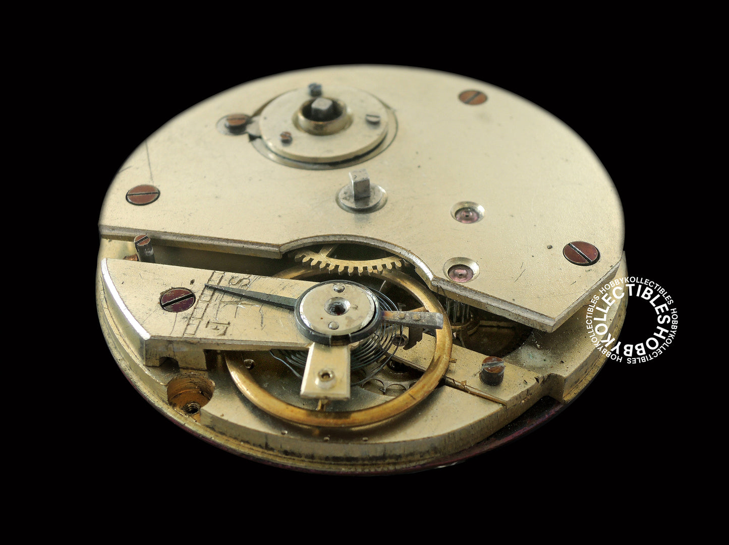 Swiss 800 Silver Open Face Cylinder Pocket Watch