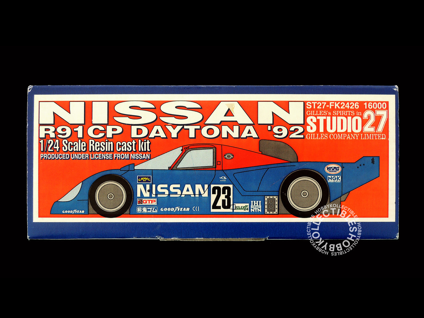 Studio 27 1/24 Nissan R91CP Daytona '92 Resin & Metal Model Kit