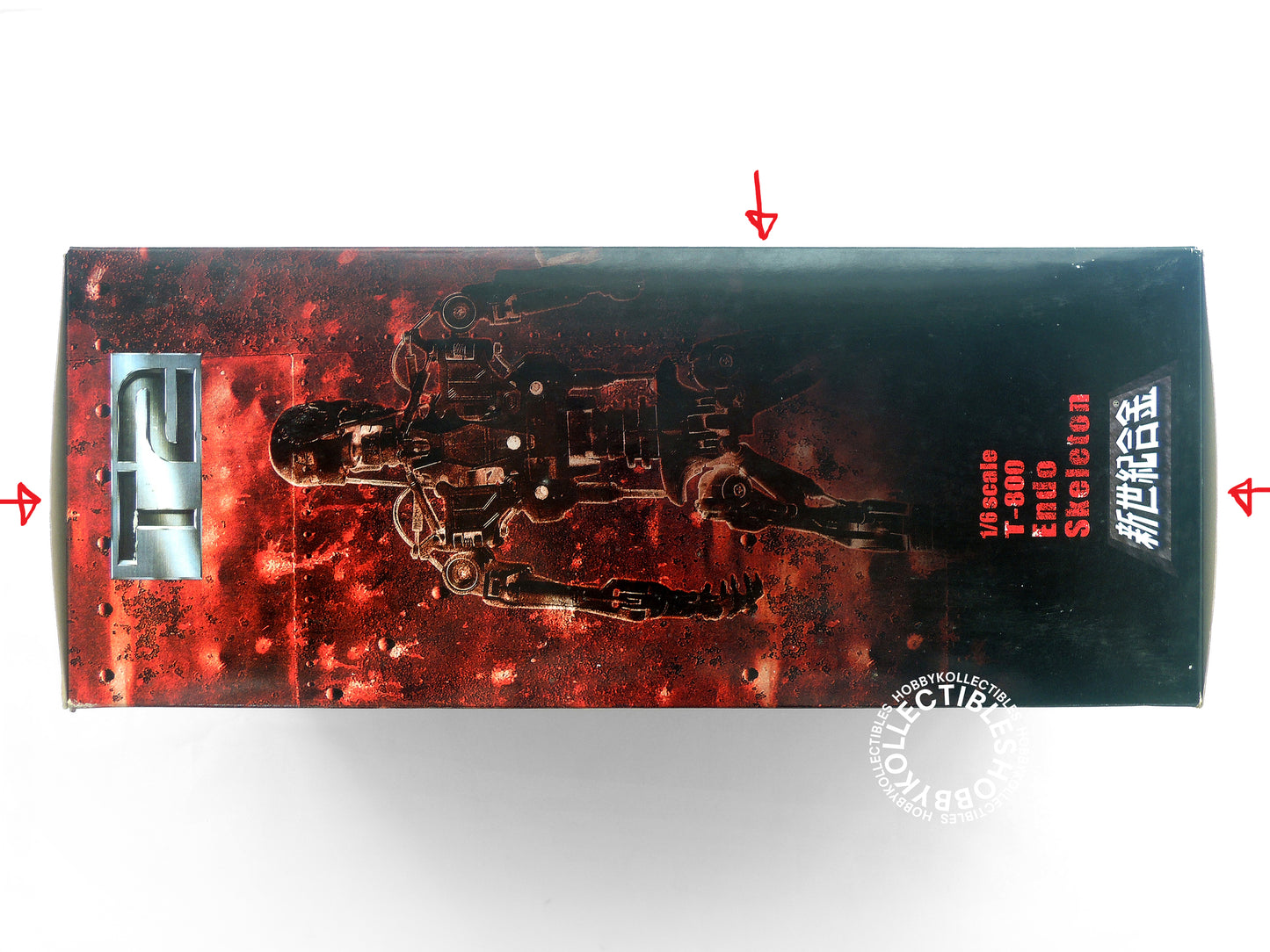 Aoshima Terminator2 1/6 T-800 Diecast Figure Weathering Limited Ed.