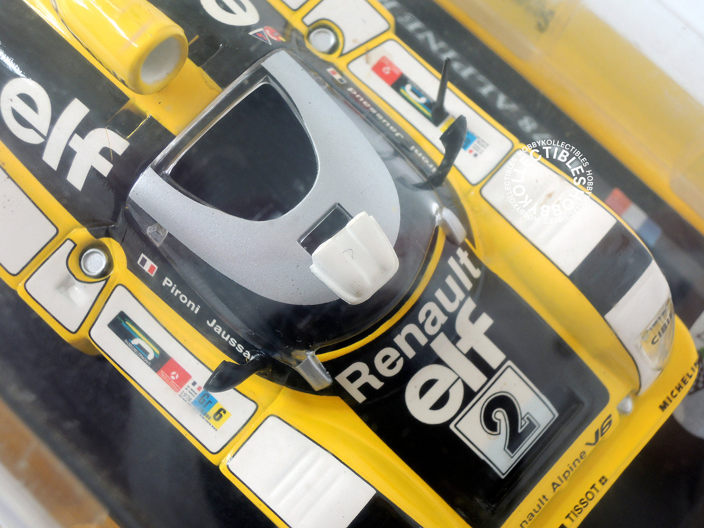 Del Prado 1/43 Vintage Diecast 1978 Alpine Renault A442B ELF Toy Car DelPrado Factory Sealed