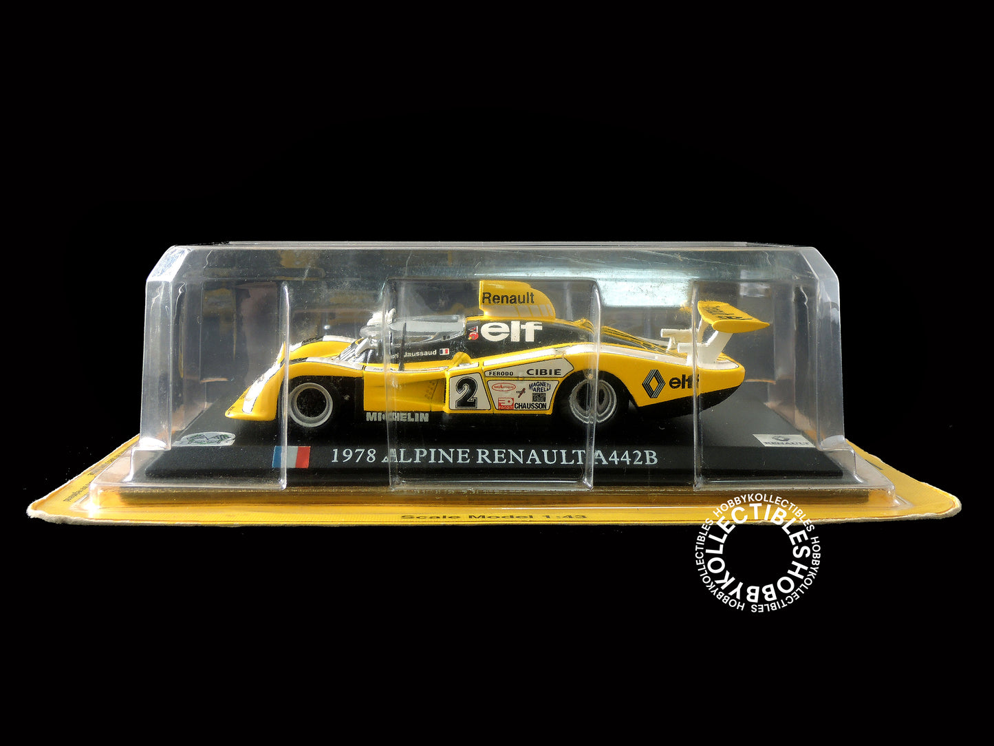 Del Prado 1/43 Vintage Diecast 1978 Alpine Renault A442B ELF Toy Car DelPrado Factory Sealed