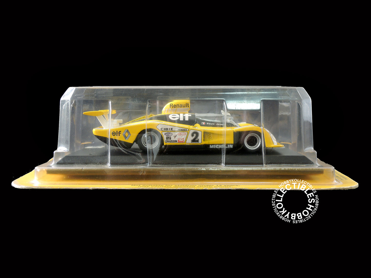 Del Prado 1/43 Vintage Diecast 1978 Alpine Renault A442B ELF Toy Car DelPrado Factory Sealed