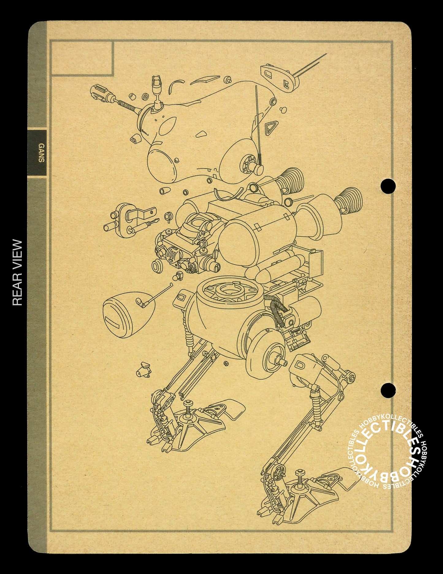 Ma.K Modelkasten Vintage 1/20 Gans Resin+Plastic Model Kit