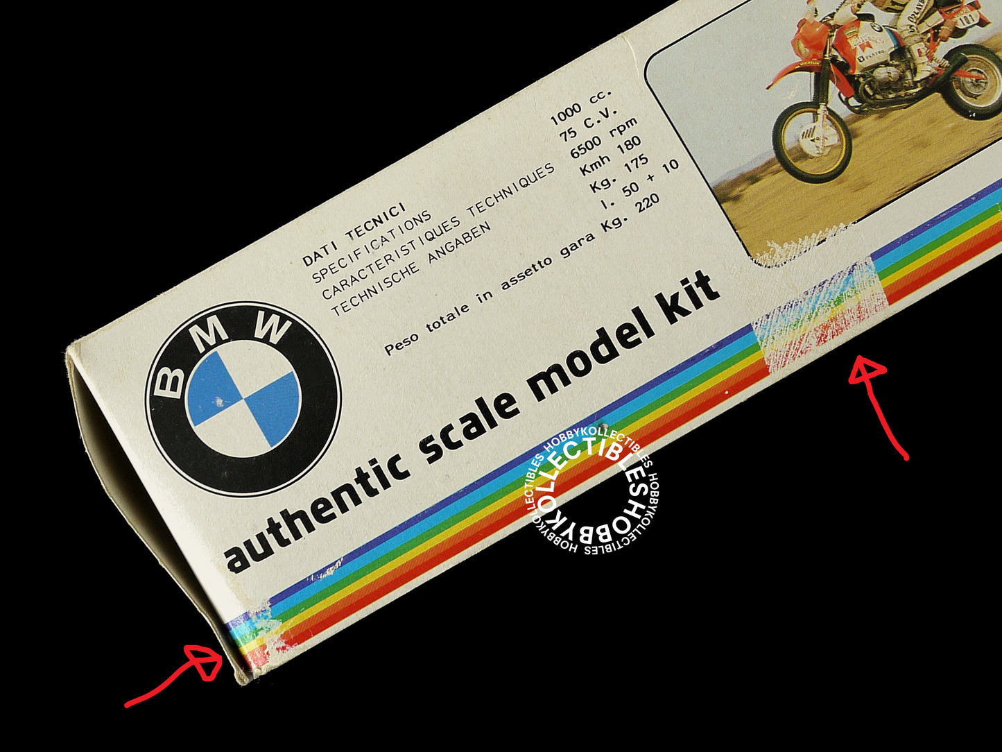 Protar Vintage 1/9 BMW Rally Mod. 11203 Motorcycle Model Kit