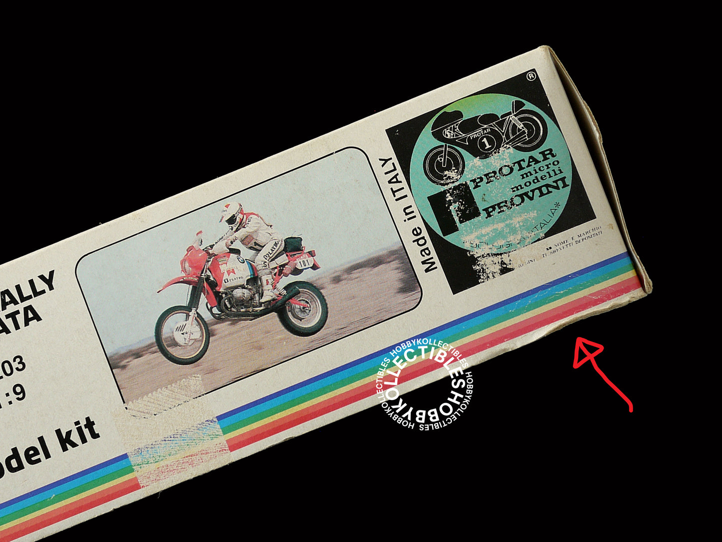 Protar Vintage 1/9 BMW Rally Mod. 11203 Motorcycle Model Kit