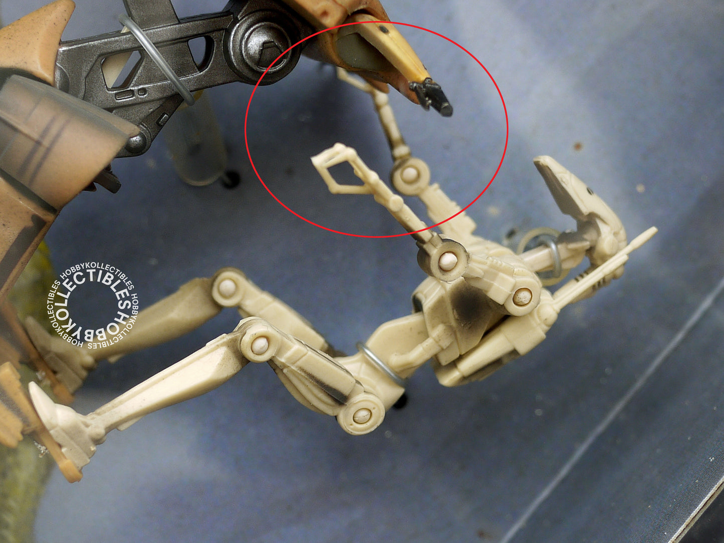 Lot of 2 Hasbro/Kenner Star Wars Super Battle Droid & Stap & Battle Droid Action Figure