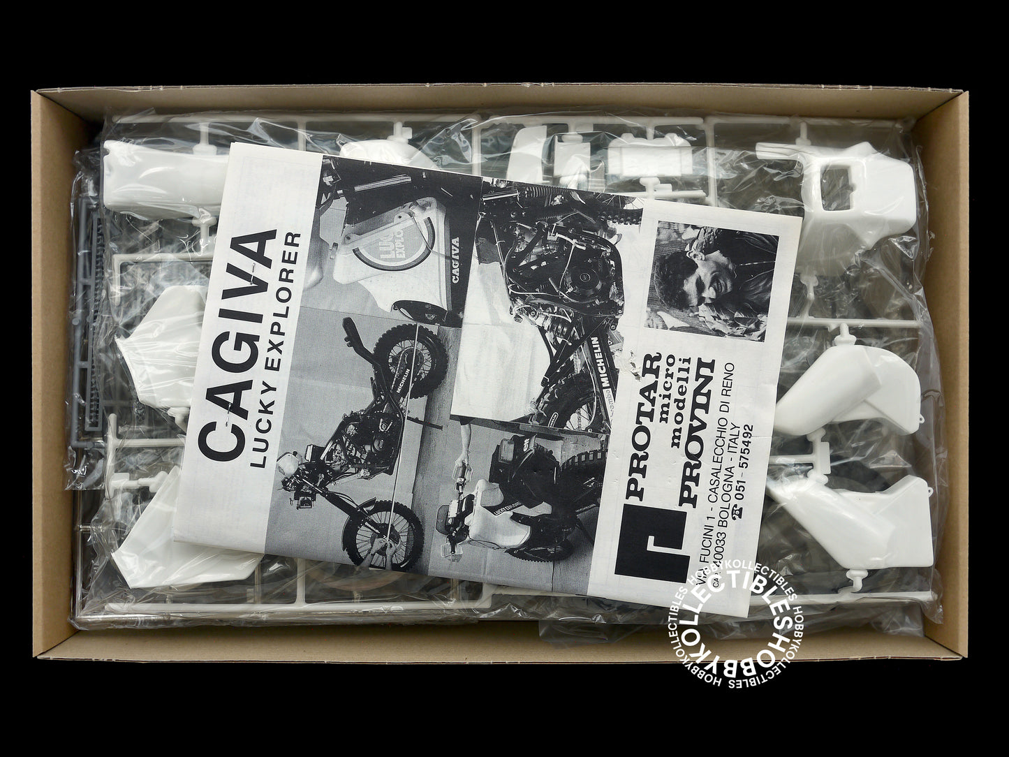 Protar 1/9 Cagiva Lucky Explorer Mod. 209 Metal Frame Motorcycle Kit