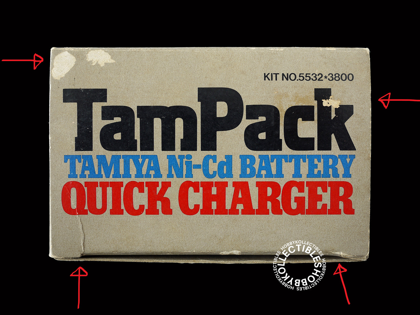 Tamiya Vintage TamPack Ni-Cd Battery 7.2V Quick Charger 5532