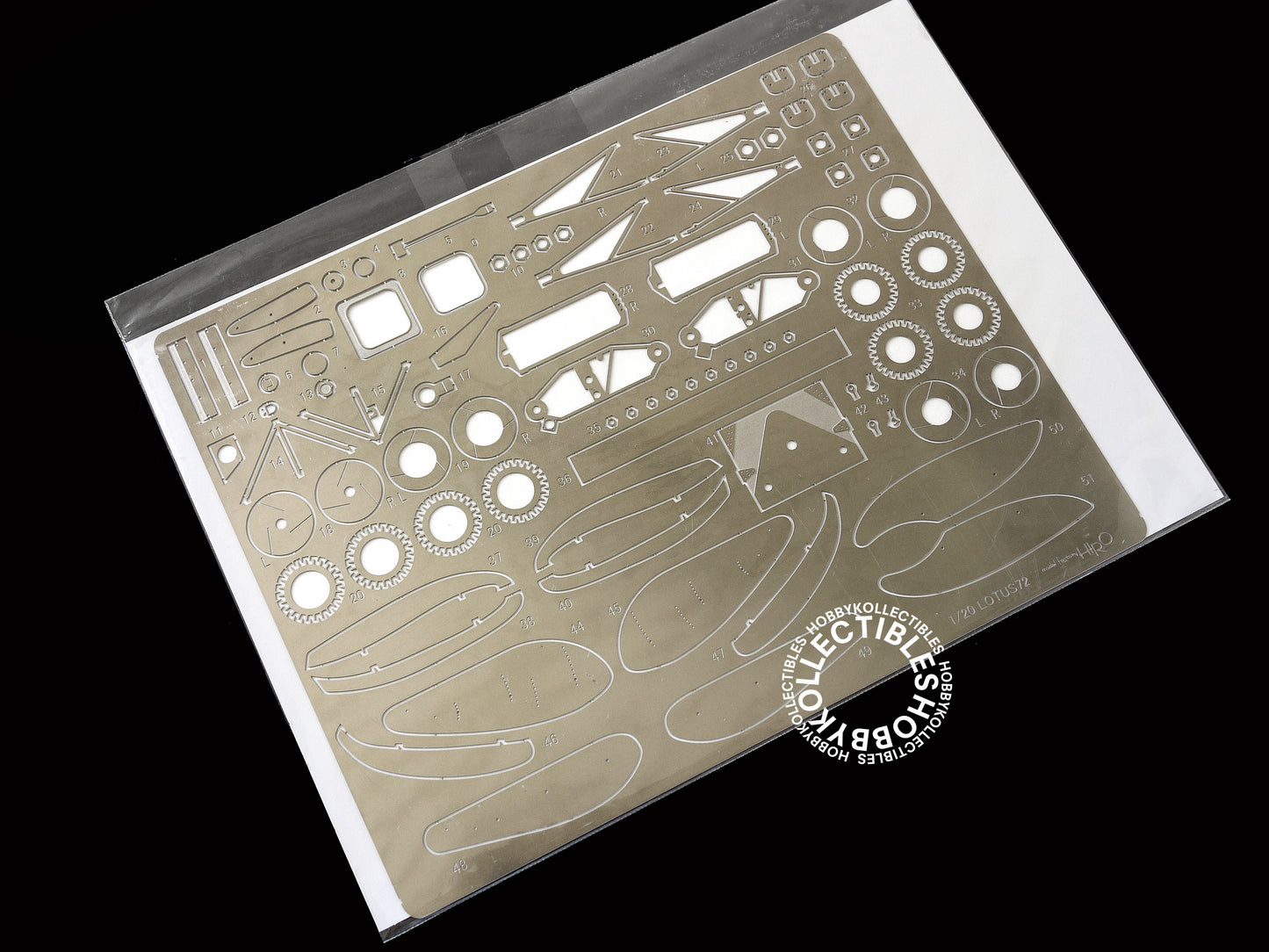 Studio 27 1/20 Lotus 72E F1 Racing Car Metal Model Kit MFH