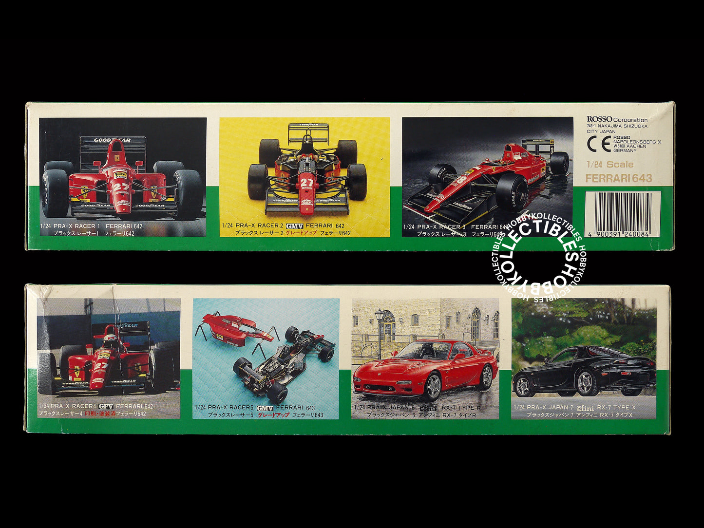 Rosso Vintage 1/24 Ferrari F643 F1 Grade-Up Painted V. Model Kit