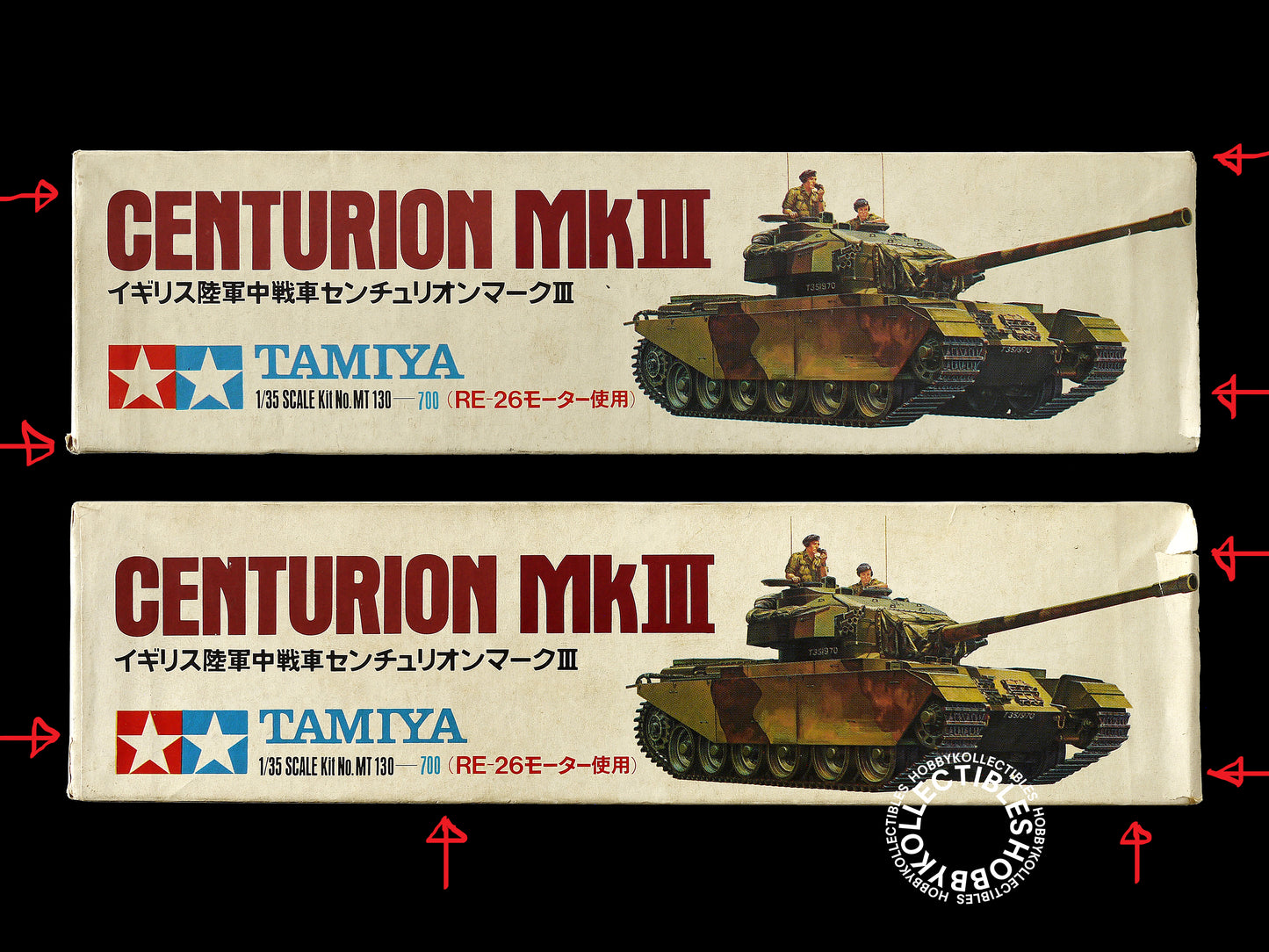 Tamiya Vintage 1/35 Motorize Centurion MKIII  Tank MT130