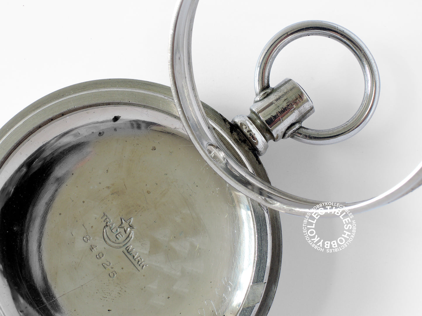 (SOLD in eBay) American Hampden Nickel Open Face Lever Pocket Watch Re-Case