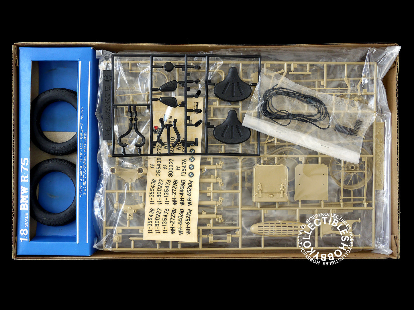 Bandai Vintage 1/8 German BMW R/75 Motorcycle Model Kit