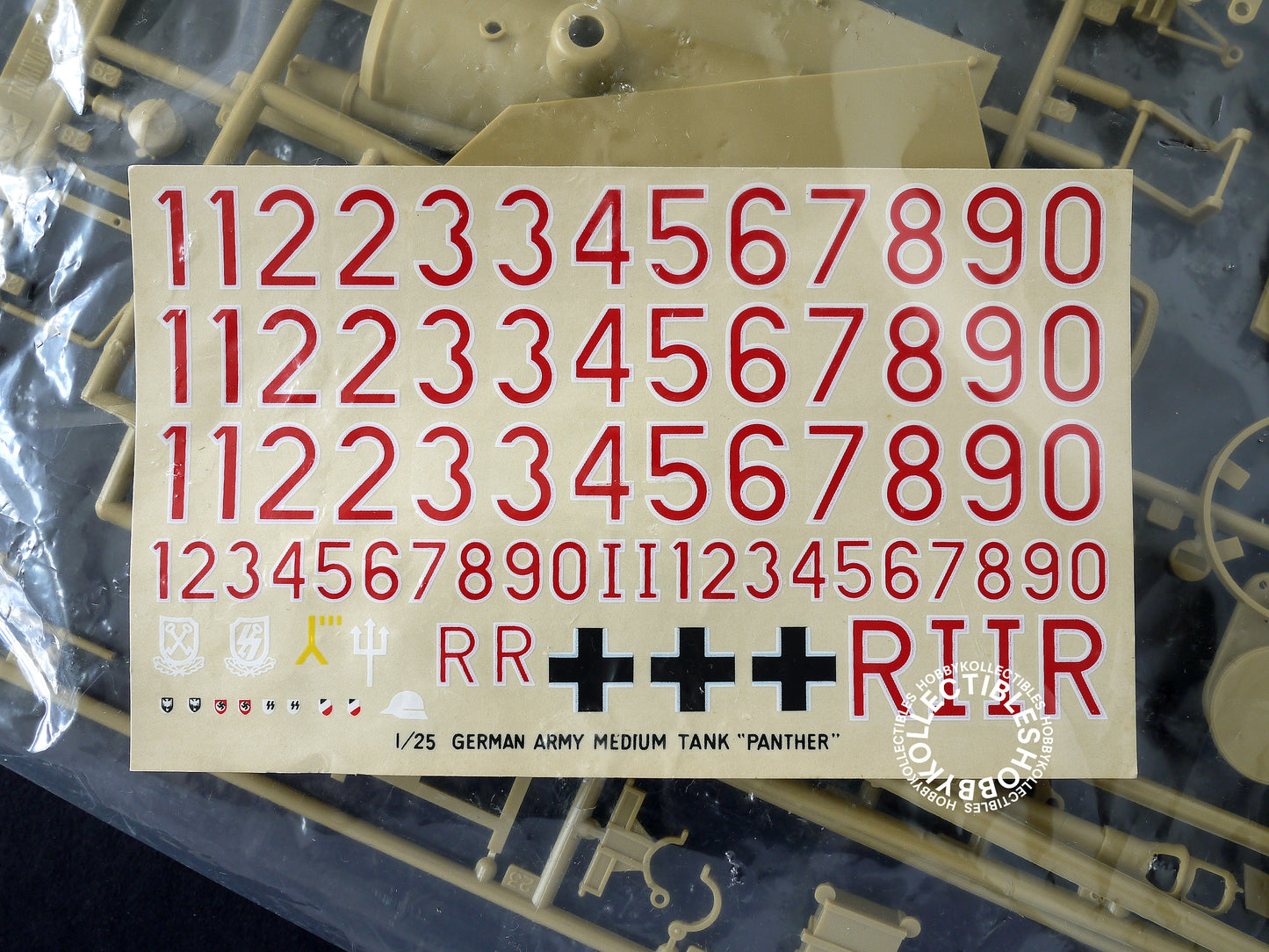 Tamiya Vintage 1/25 Panther Tank DW112 Model kit