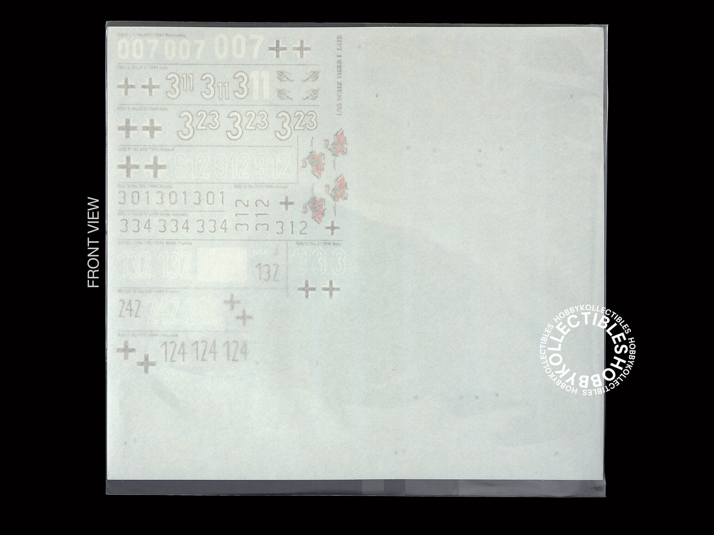 (SOLD) MFH Model Factory Hiro 1/35 Tiger I German Tank Full Metal Model Kit