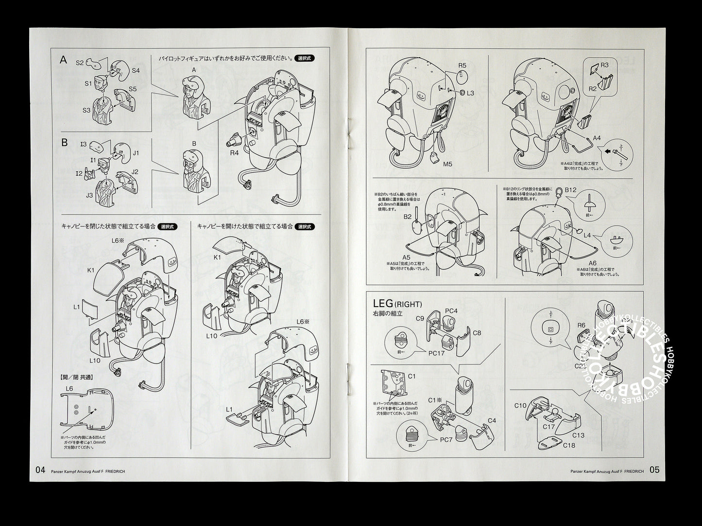 Ma.K Wave SF3D 1/20 PKAFF Friedrich MK-29 Model Kit
