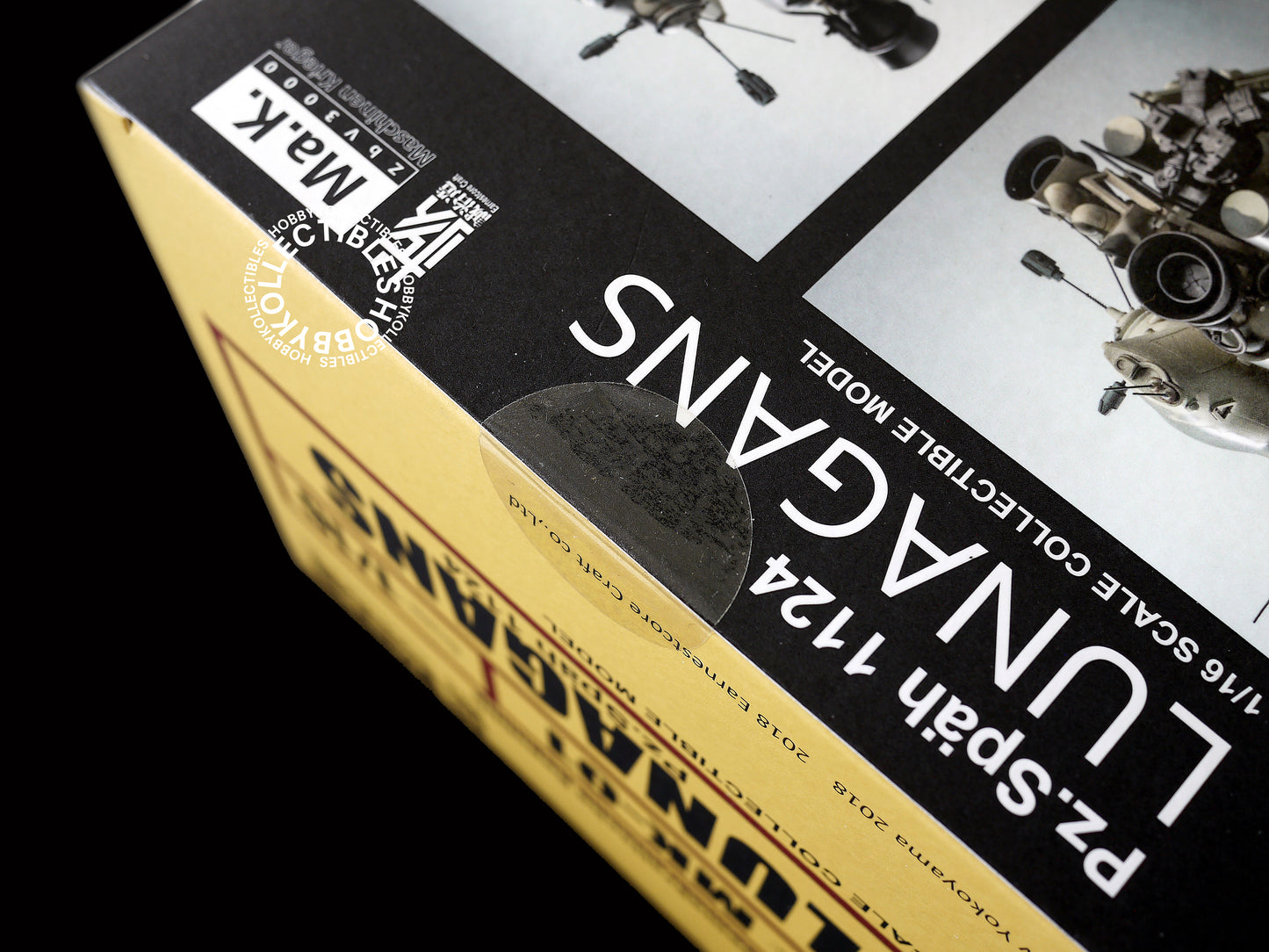 Ma.K Wave SF3D Earnestcore Craft 1/16 Lights-Up Luna Gans Action Figure MK-01 Factory Sealed