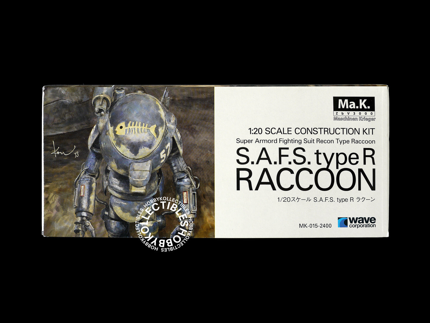 Ma.K Wave SF3D 1/20 Mecha SAFS Raccoon Model Kit