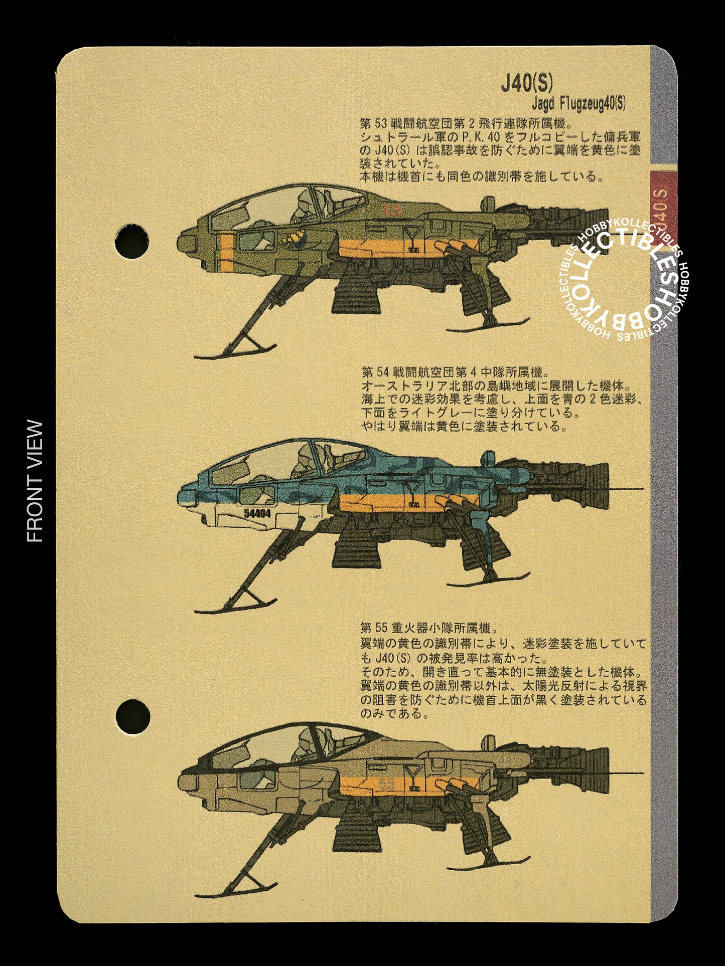 Tenbowkissa Ma.k SF3D 1/76 Fledermaus J40[S] Resin Model Kit