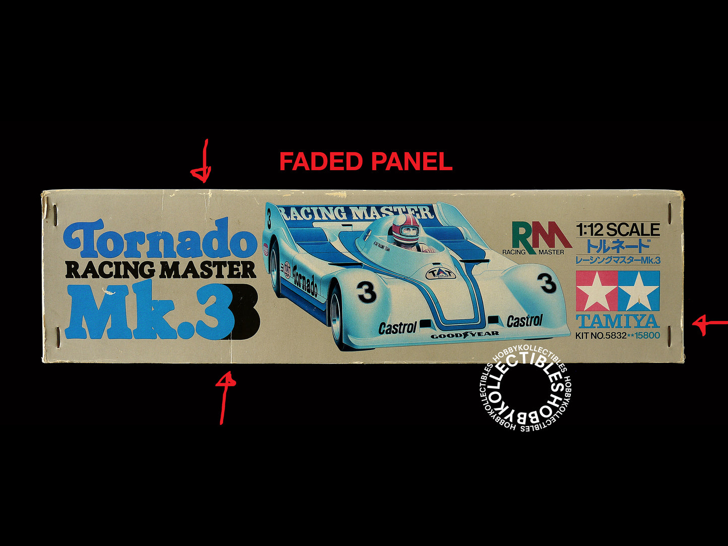 Tamiya Vintage 1/12 RC Tornado RM Mk.3 #5832 1st Release