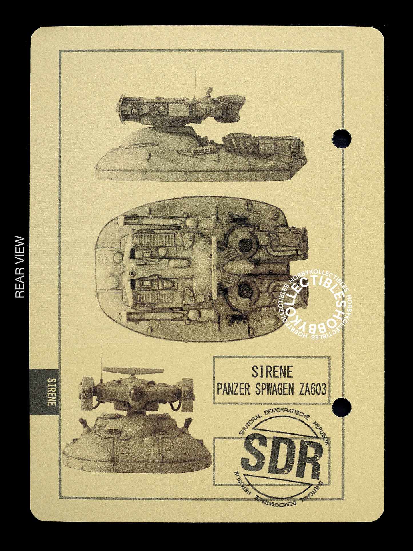 Ma.K Tenbowkissa SF3D 1/76 Mecha Sirene Resin Model Kit