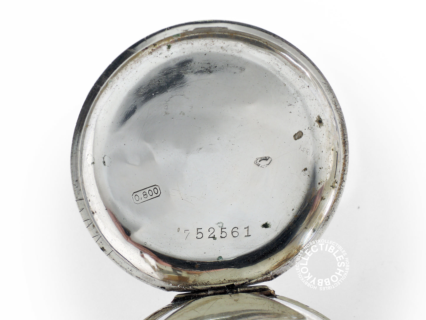 Antique Sterling Silver Cylinder Fancy Pocket/Fob Watch