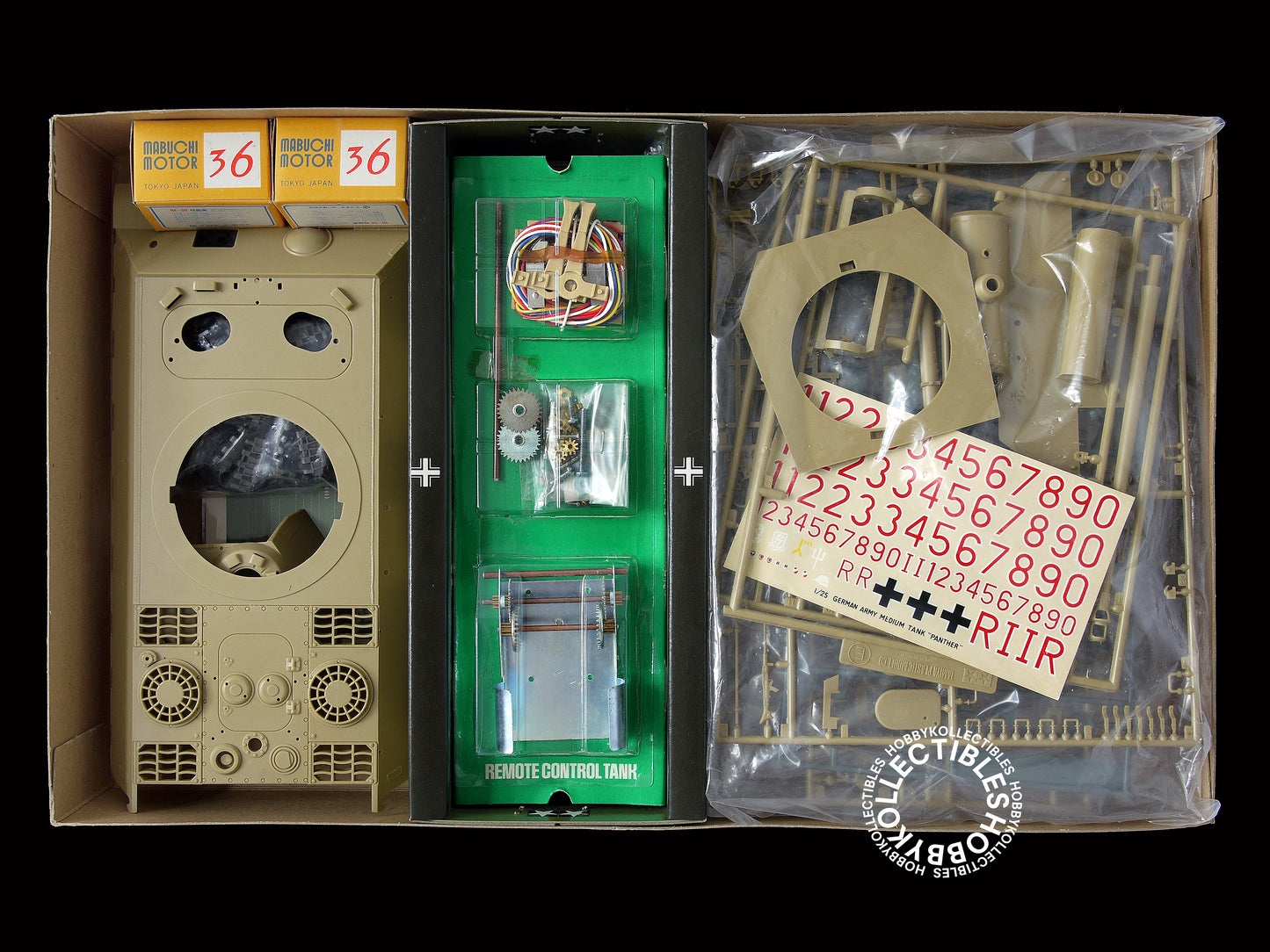 Tamiya Vintage 1/25 Panther Tank DW112 Model kit