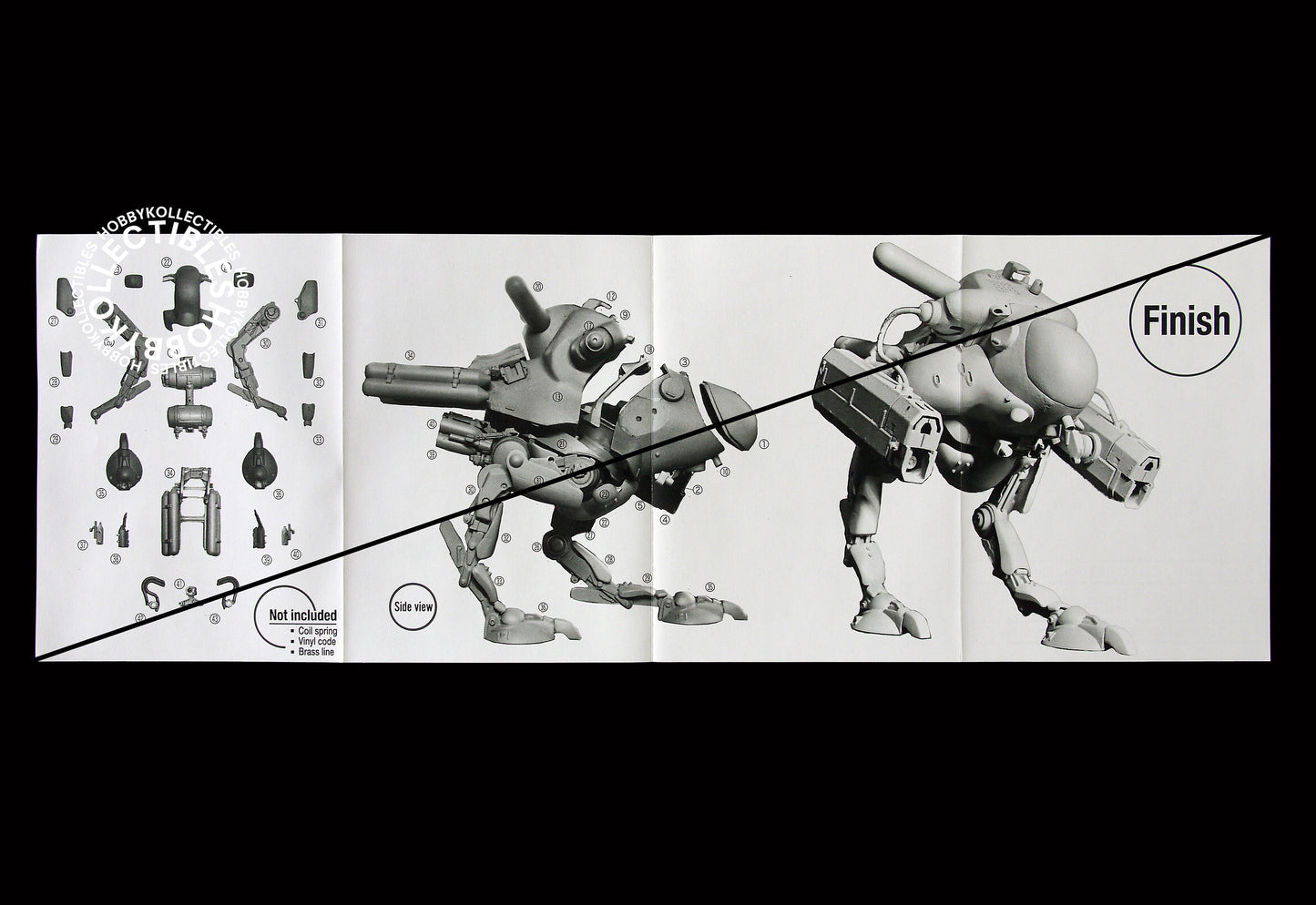 Ma.K Love Love Garden 1/35 Robot Battle V Cockatrice Resin Model kit