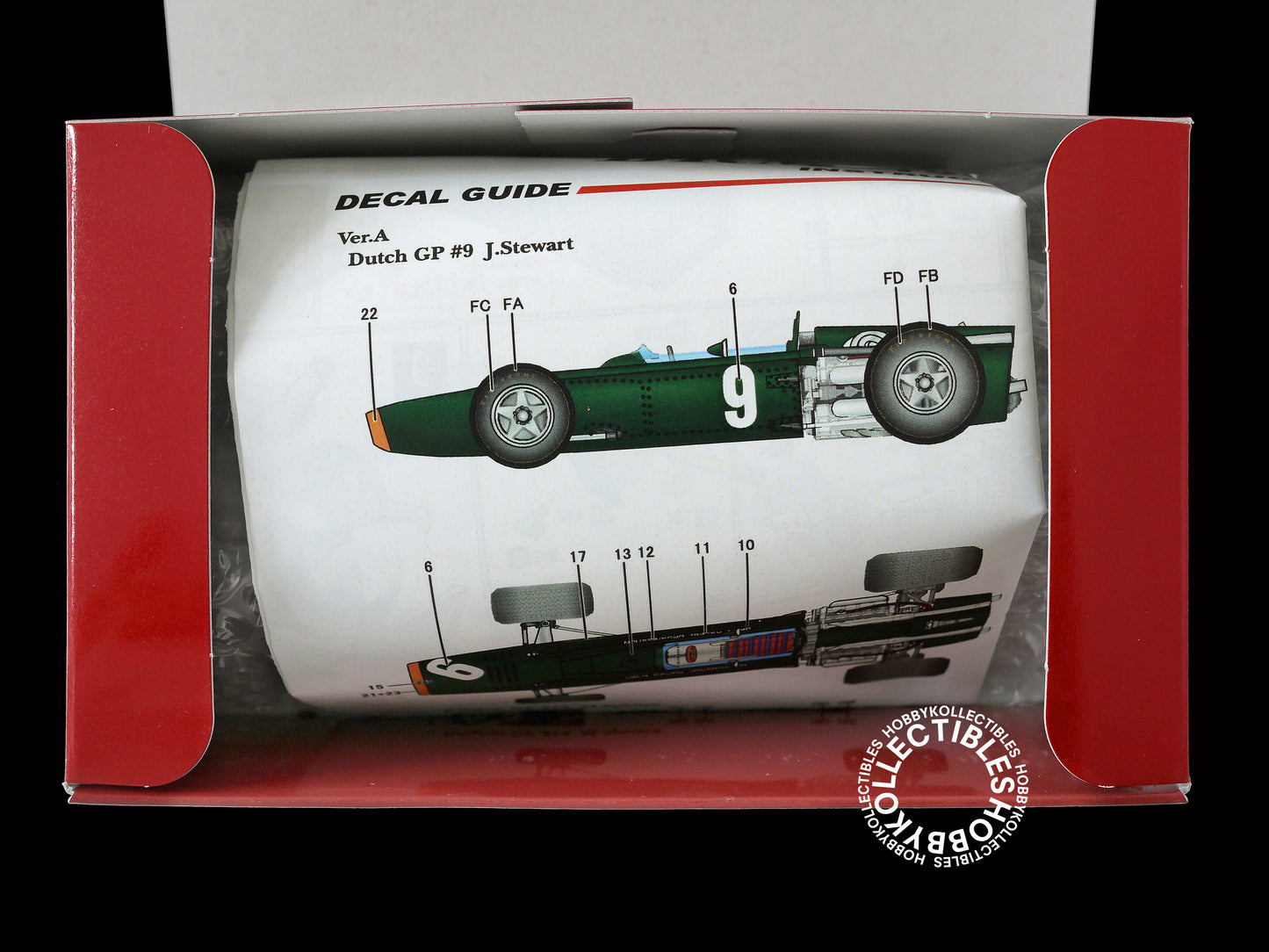 MFH 1/43 F1 BRM H16 P83 ver.B Metal Model Kit K-416