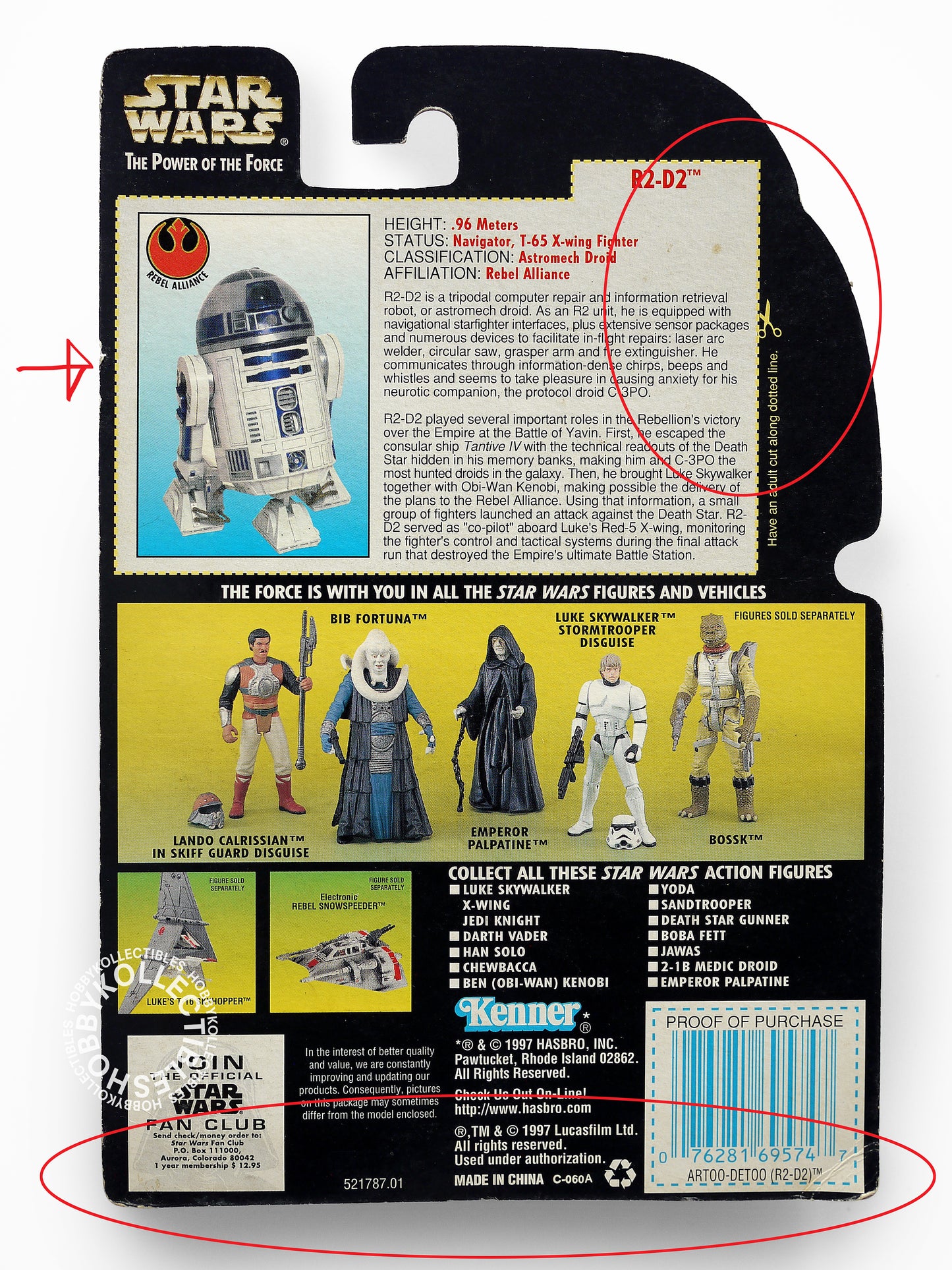 Lot (D) 0f 10 Star Wars Hasbro Kenner 3.5" C-3PO R2-D2 Jango Fett R2-Q5 K-3PO Action Figures