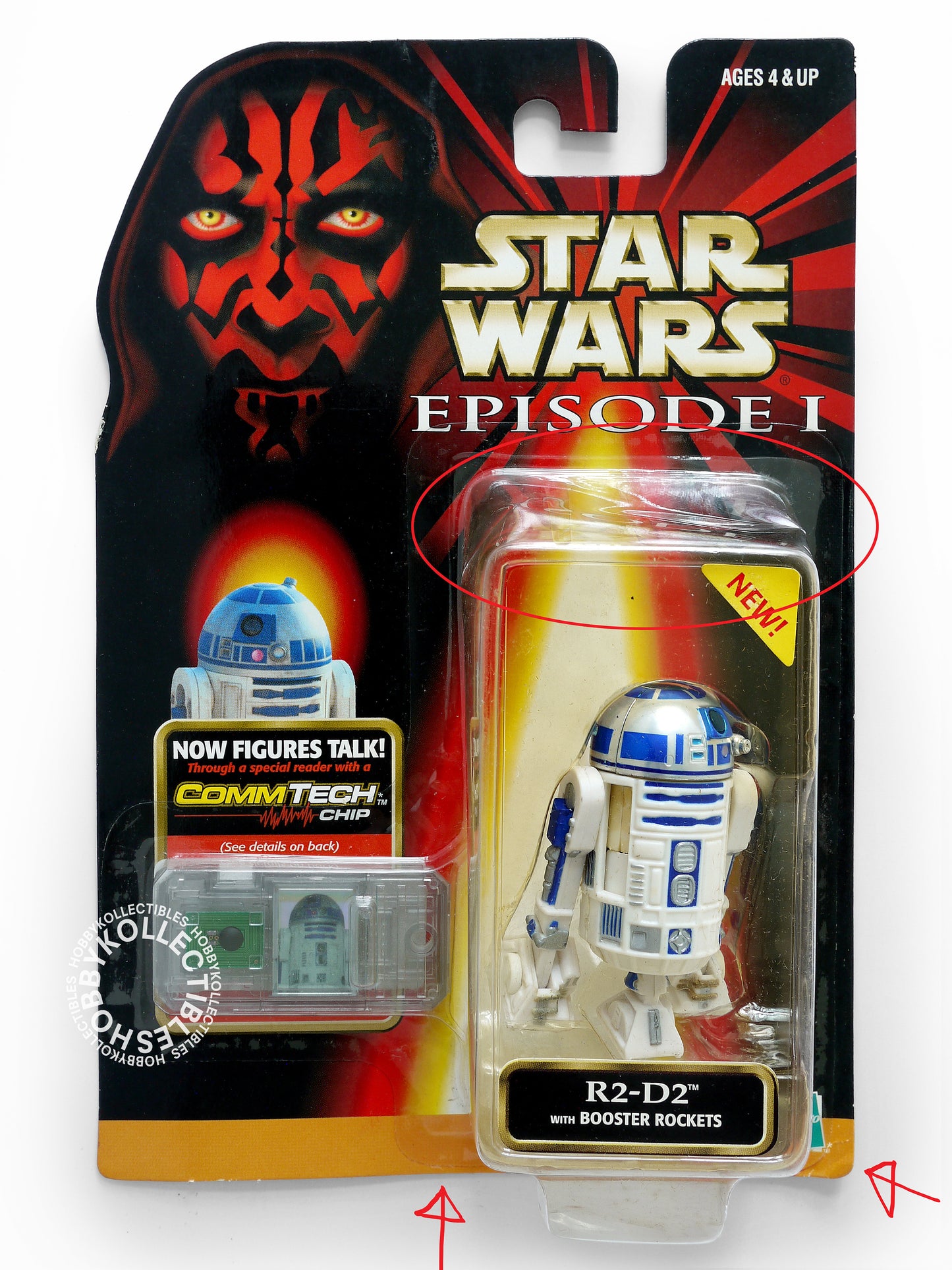 Lot (D) 0f 10 Star Wars Hasbro Kenner 3.5" C-3PO R2-D2 Jango Fett R2-Q5 K-3PO Action Figures