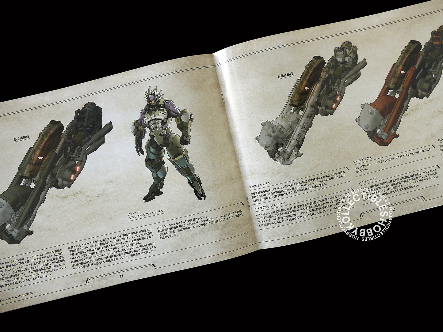 Kotobukiya 1/24 Hexa Gear Rex Bandit Wheel Plastic Model Kit