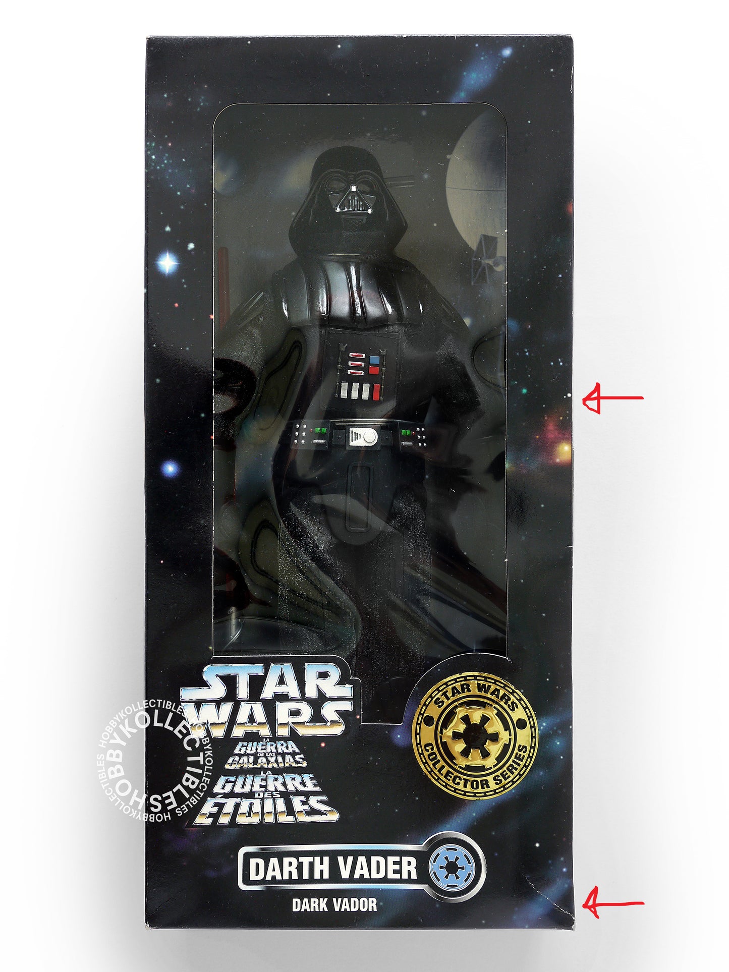 Lot of 2 Kenner Star Wars StormTrooper & Darth Vader 12" Action Figure