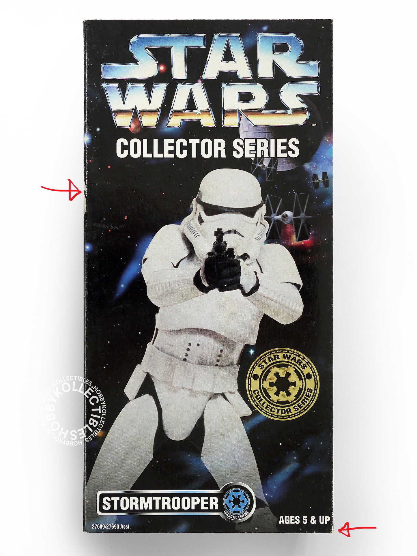 Lot of 2 Kenner Star Wars StormTrooper & Darth Vader 12" Action Figure