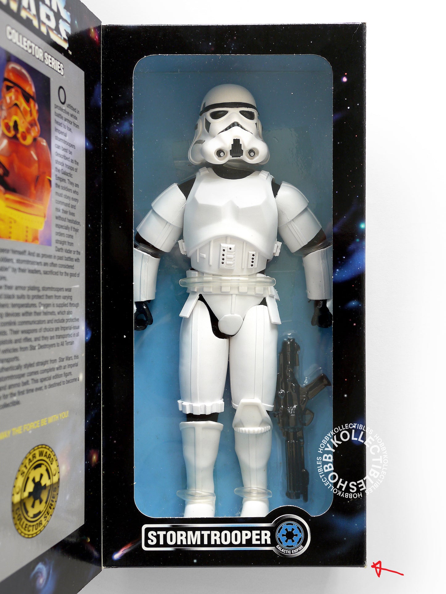 Lot of 2 Kenner Star Wars StormTrooper & Darth Vader 12" Action Figure