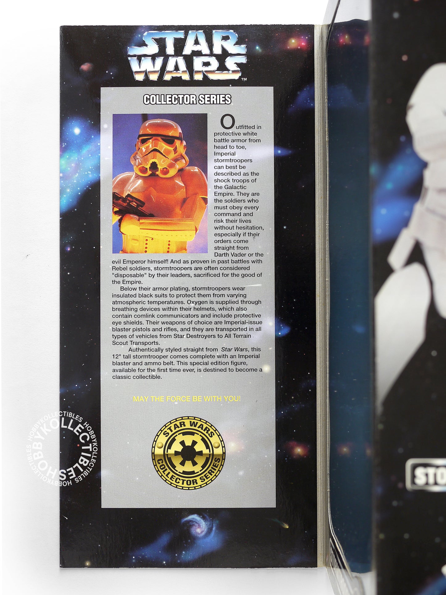 Lot of 2 Kenner Star Wars StormTrooper & Darth Vader 12" Action Figure