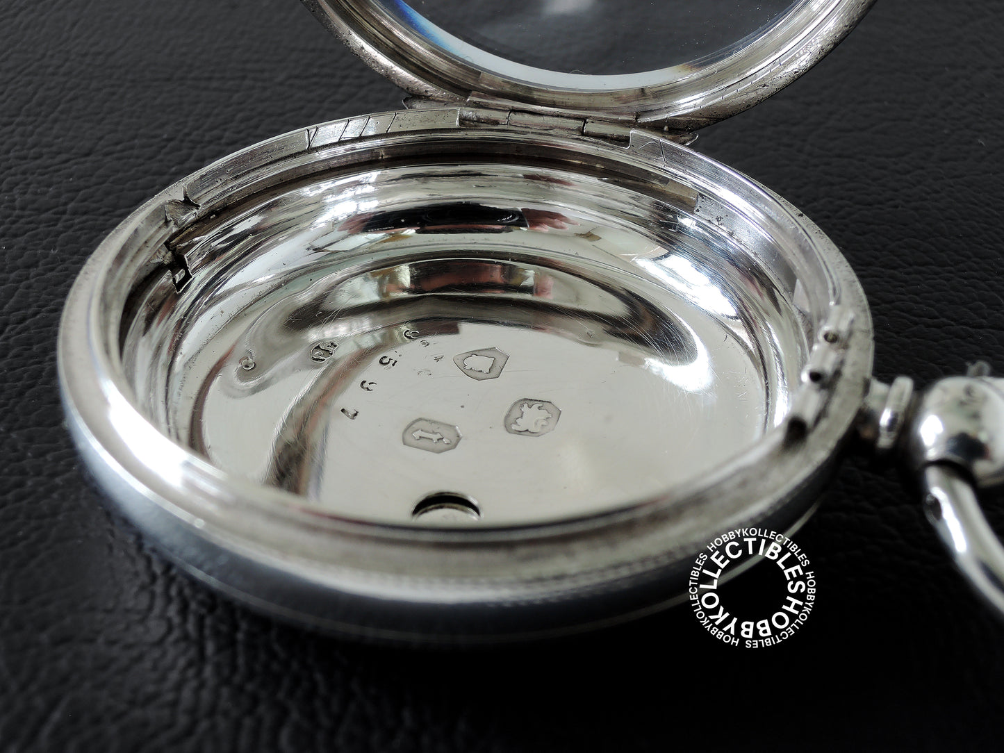 English Silver Open Face T.J. Mercer Fusee Pocket Watch