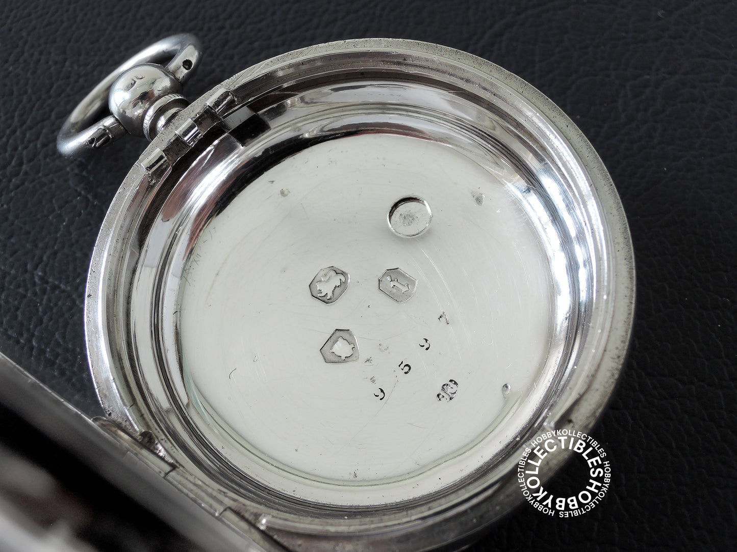 English Silver Open Face T.J. Mercer Fusee Pocket Watch