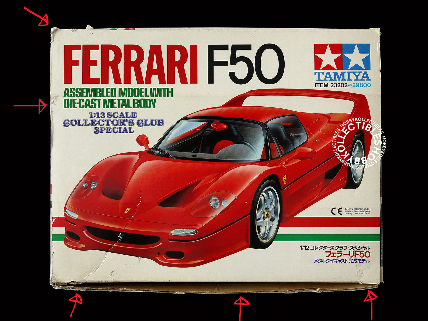 Tamiya 1/12 Ferrari F50 Assembled Diecast Model Car