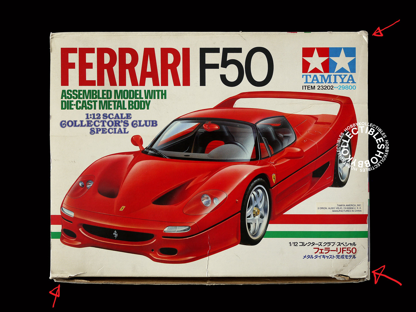 Tamiya 1/12 Ferrari F50 Assembled Diecast Model Car