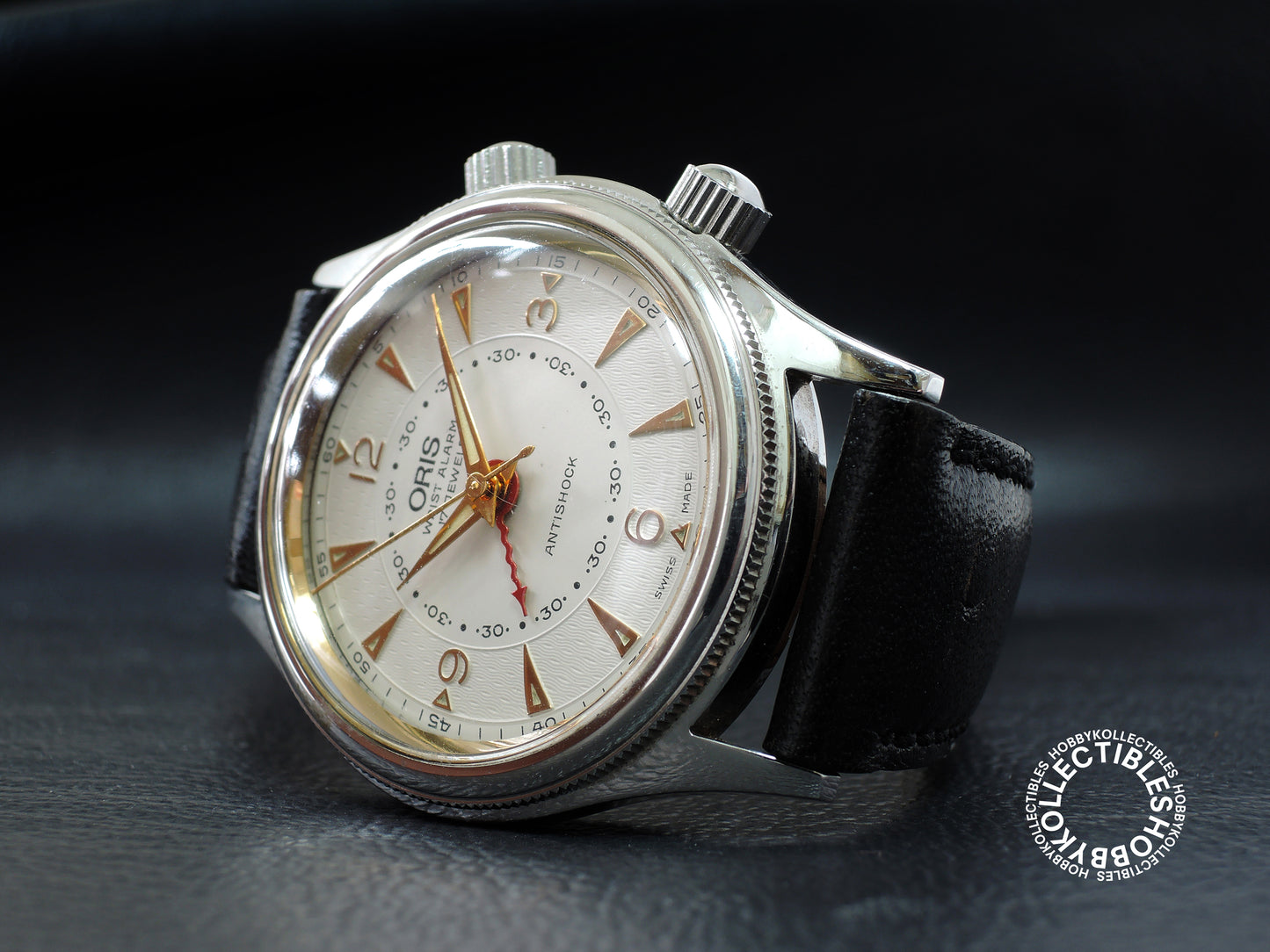 Swiss Oris Alarm Stainless Steel Wrist Watch Limited Edition