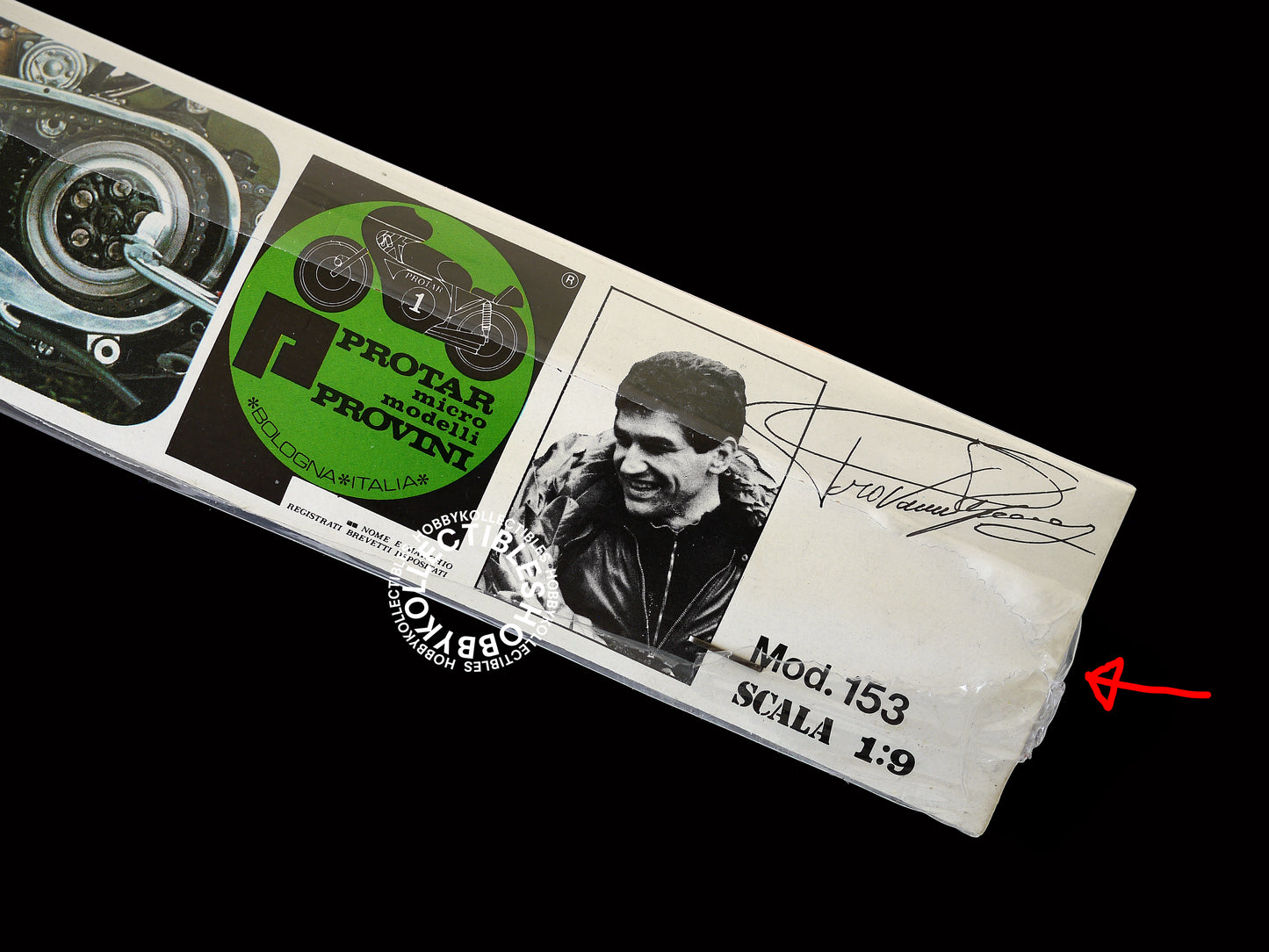 (SOLD) Protar Vintage 1/9 AJS 7R Mod.153 Metal Parts Factory Sealed