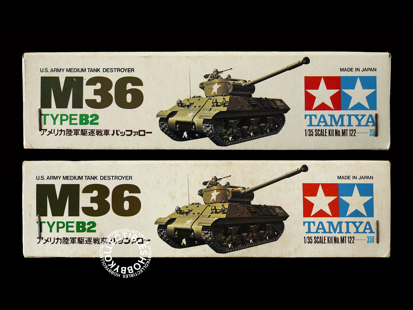 Tamiya Mokei Vintage 1/35 US M36 B2 Tank MT122 Model Kit
