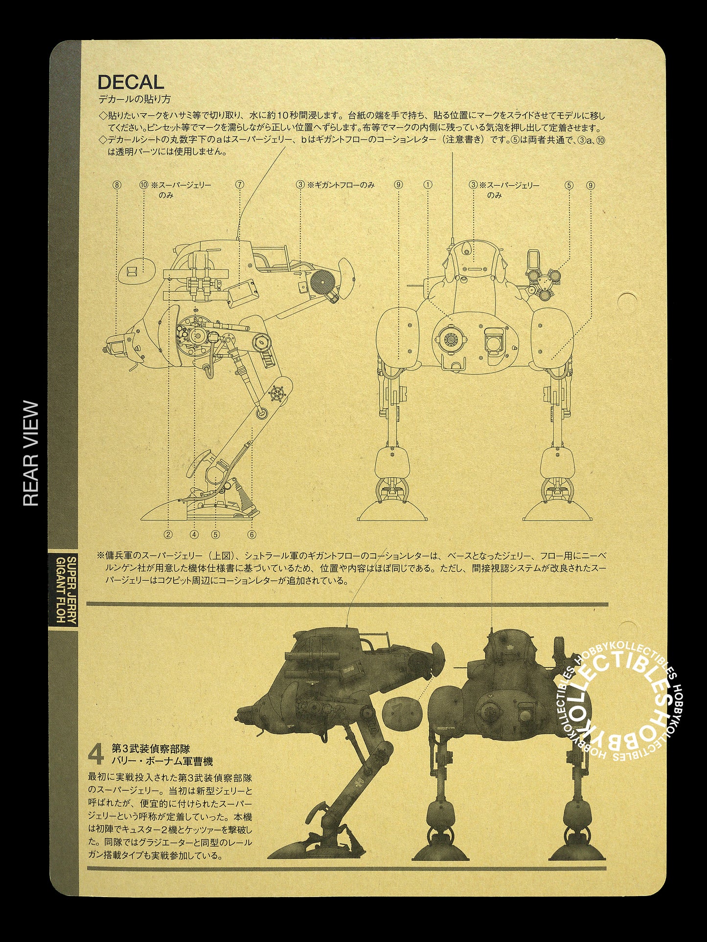 Ma.K Wave SF3D 1/20 Super Jerry F.2 Gigant Floh Model Kit
