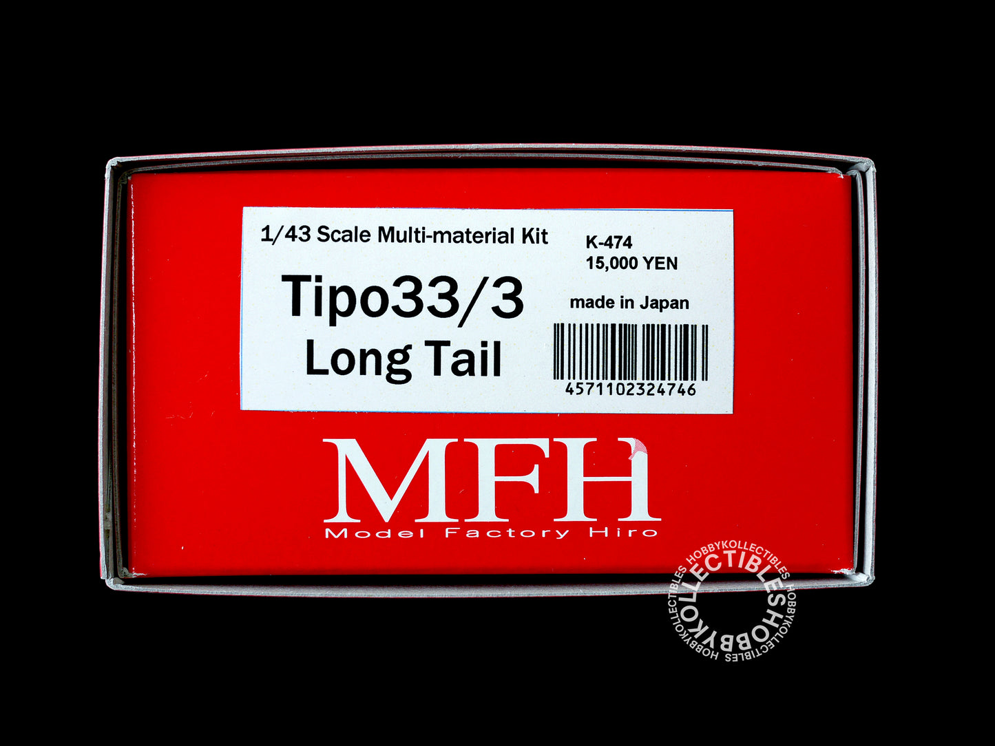 MFH 1/43 Alfa Romeo Tipo33/3 Long Tail Ver.A LM Racing Model Kit K474