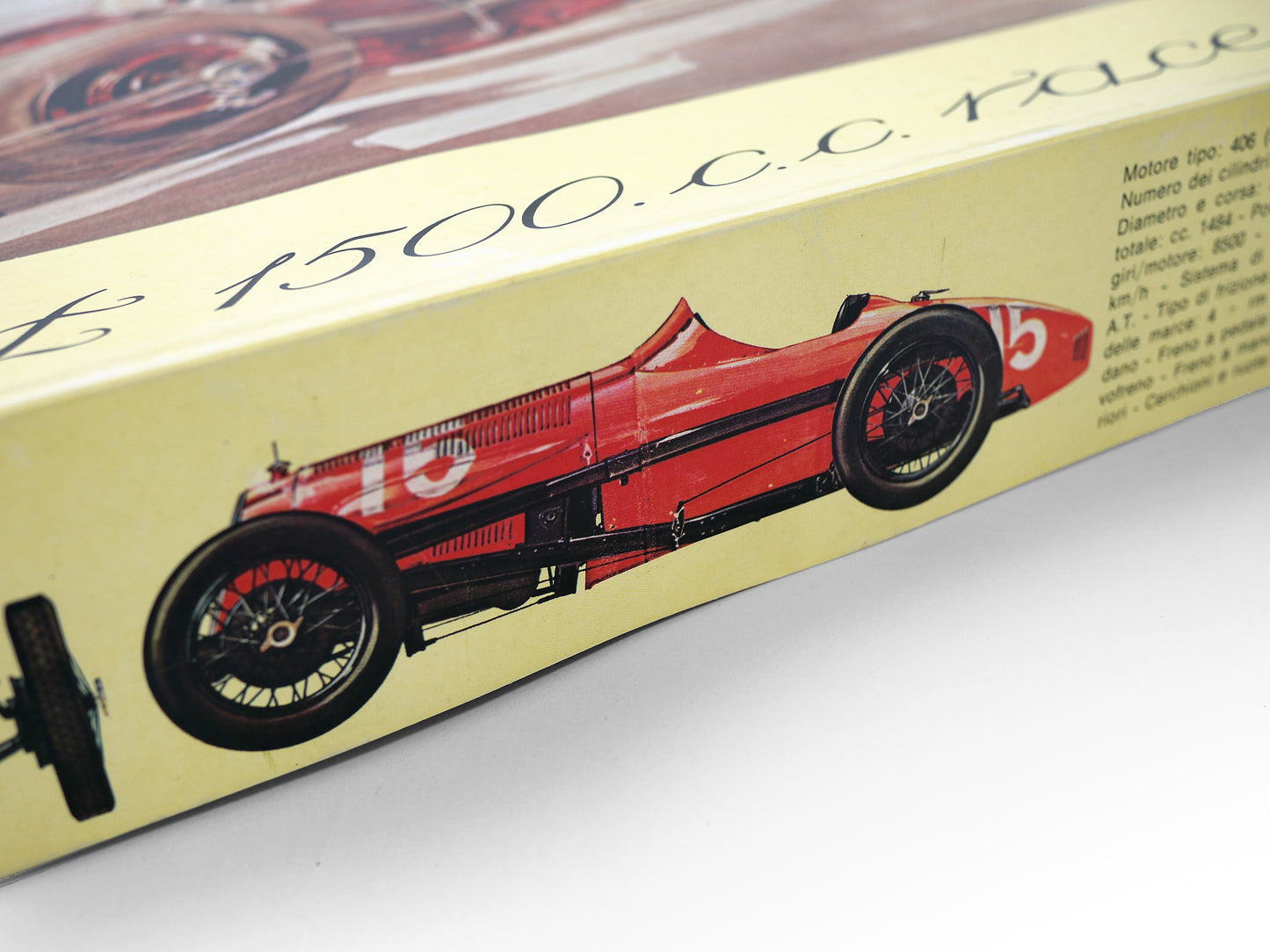 Protar Vintage 1/12 Fiat 806 Mod.161 Plastic & Metal Model Kit