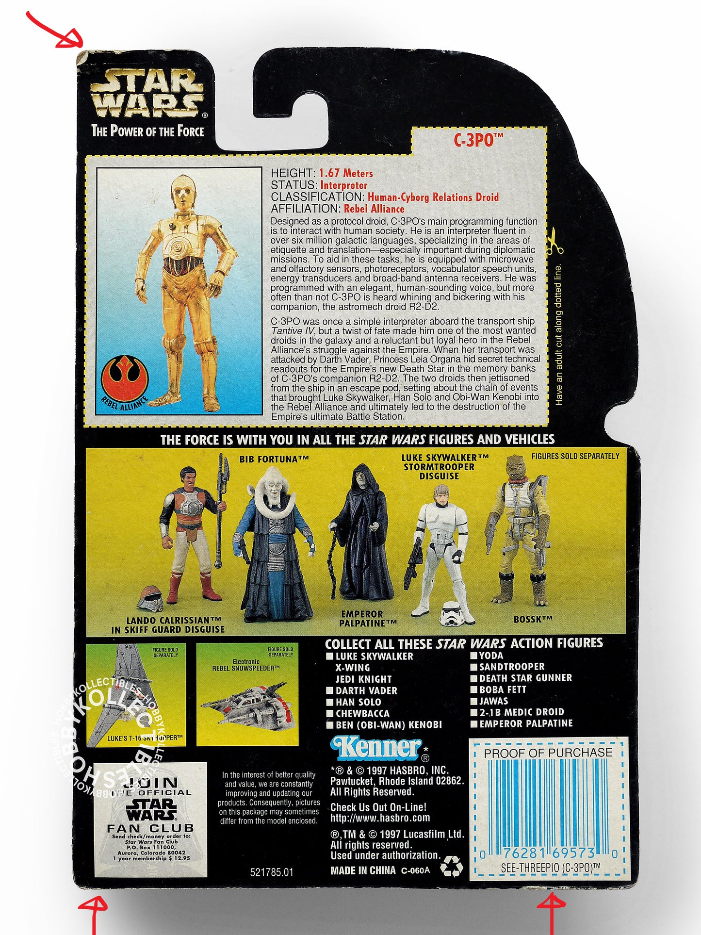 Lot (A) of 10 Kenner Hasbro Star War Action Figures- C-3PO R2-D2 R2-B1 SandTrooper Vader Luke
